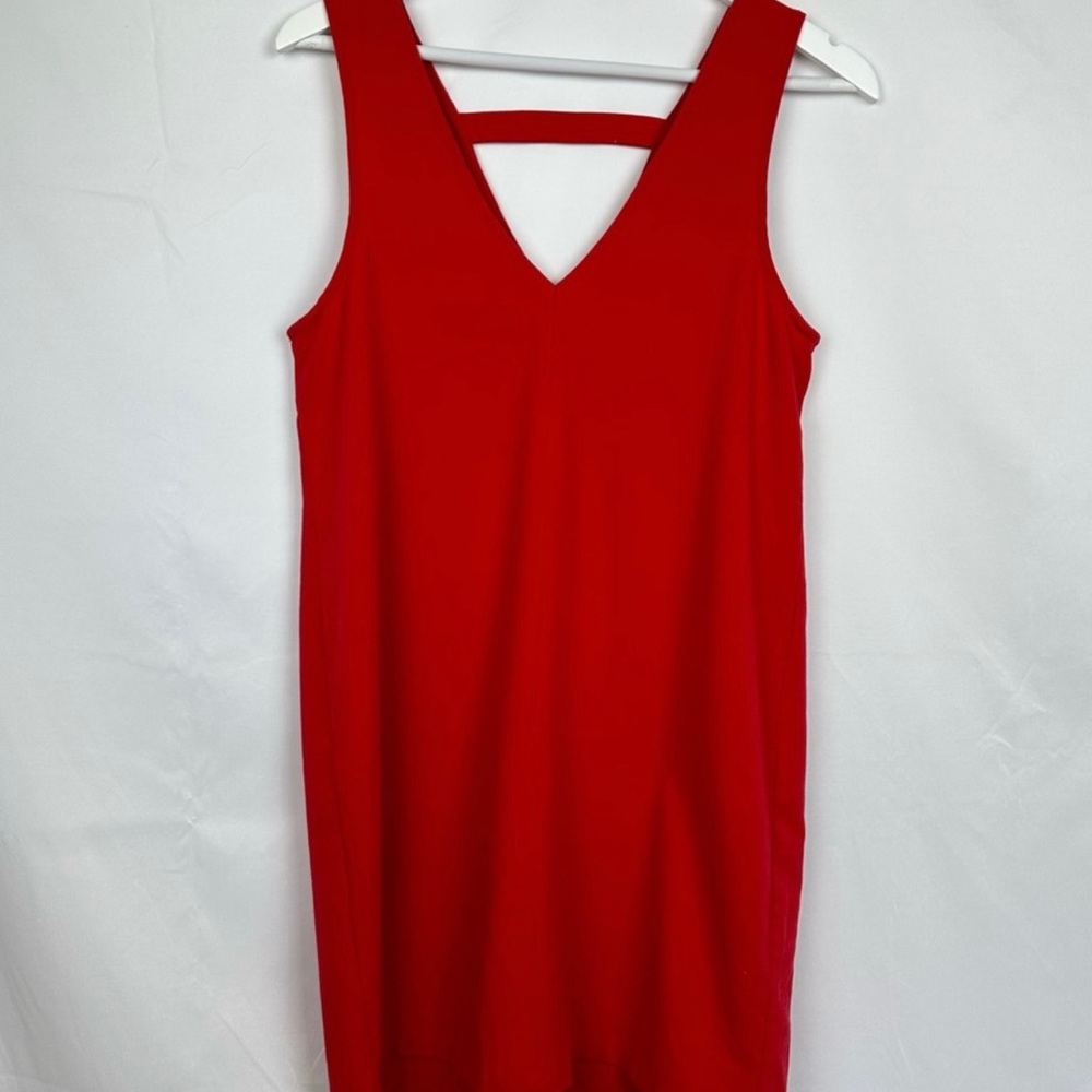 Abercrombie and Fitch Romantic Red Keyhole dress size Medium